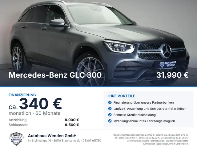 Mercedes-Benz GLC 300 de 4Matic 9G T AMG Leder/Kamera/Burmeste