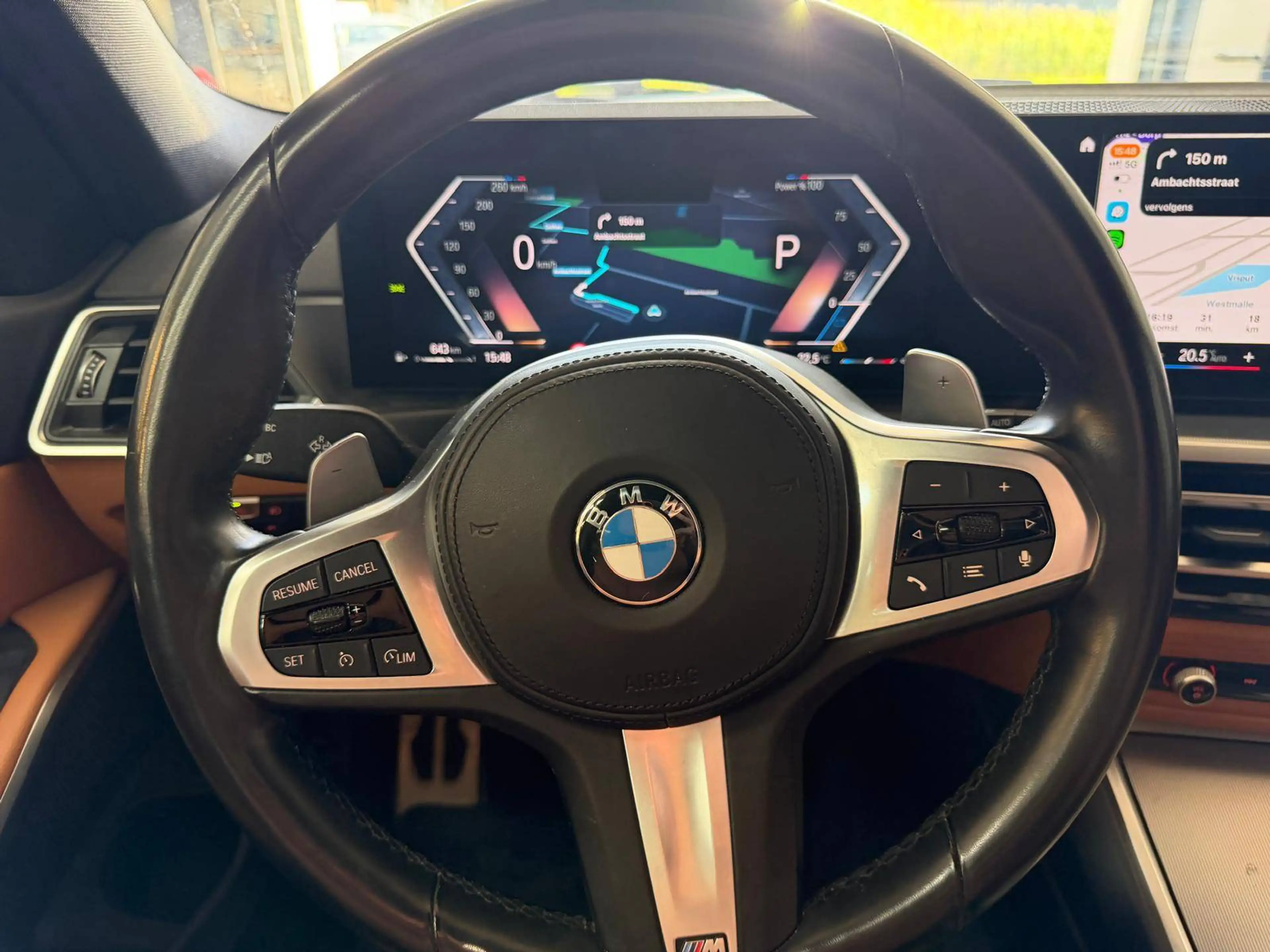 BMW 316 dA MHEV Touring ///M Pack Pano/Cognac Leder/Carplay/Camera — photo 13