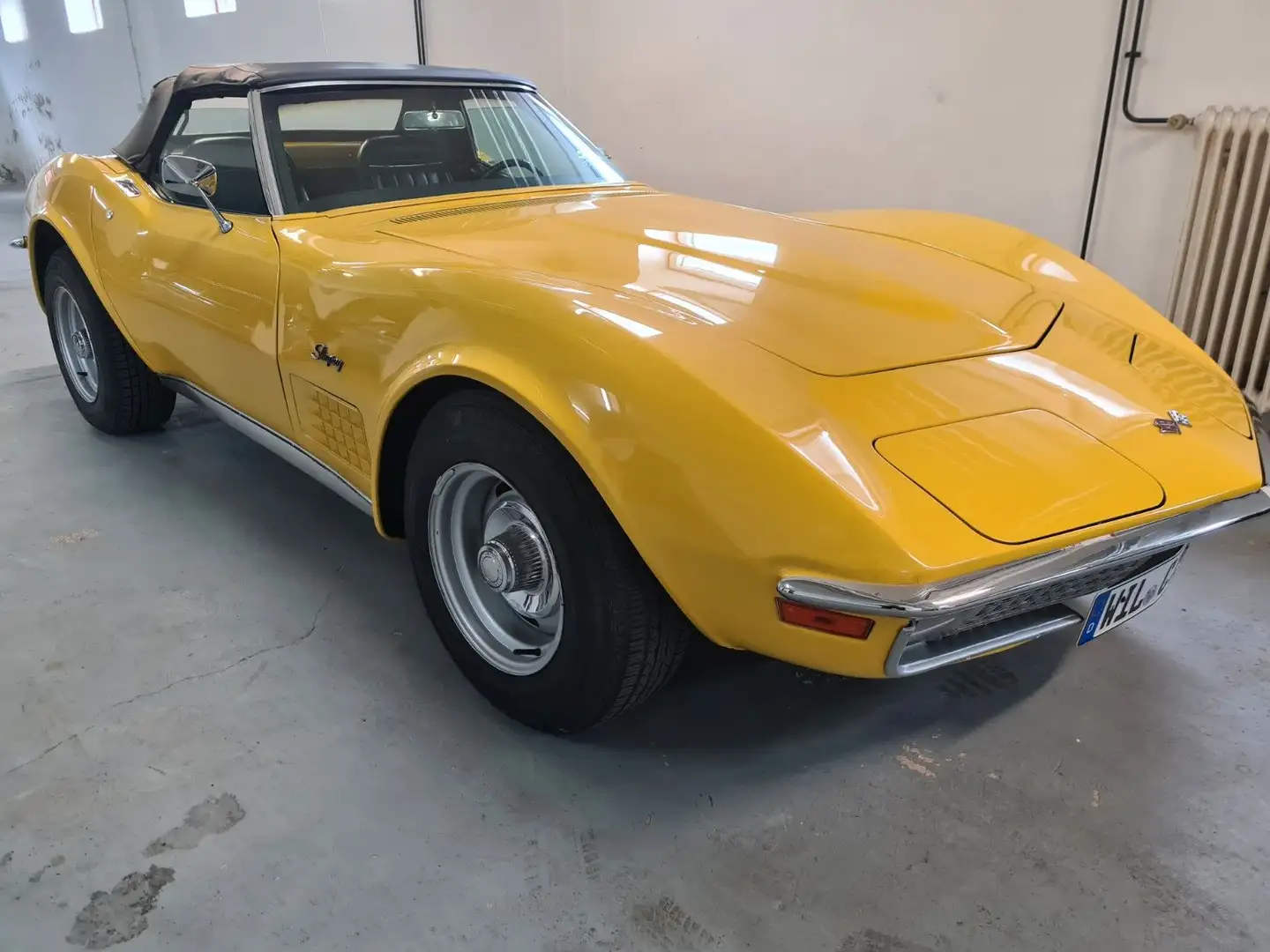 Corvette C3 stingray H Kenzeichen. matching numbers Galben - 2