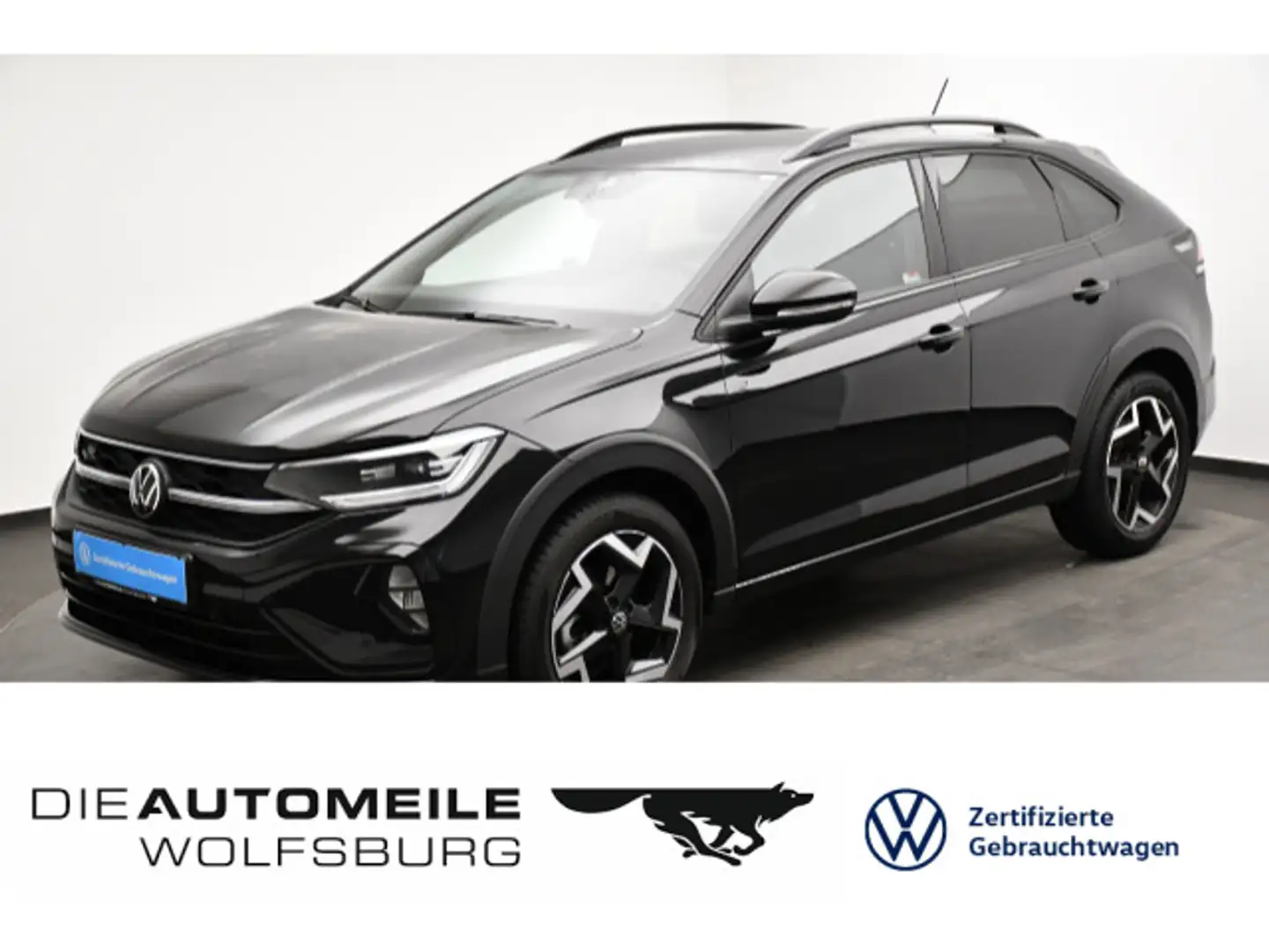 Volkswagen Taigo 1.5 TSI DSG R-Line Matrix/ACC/AHK Schwarz - 1