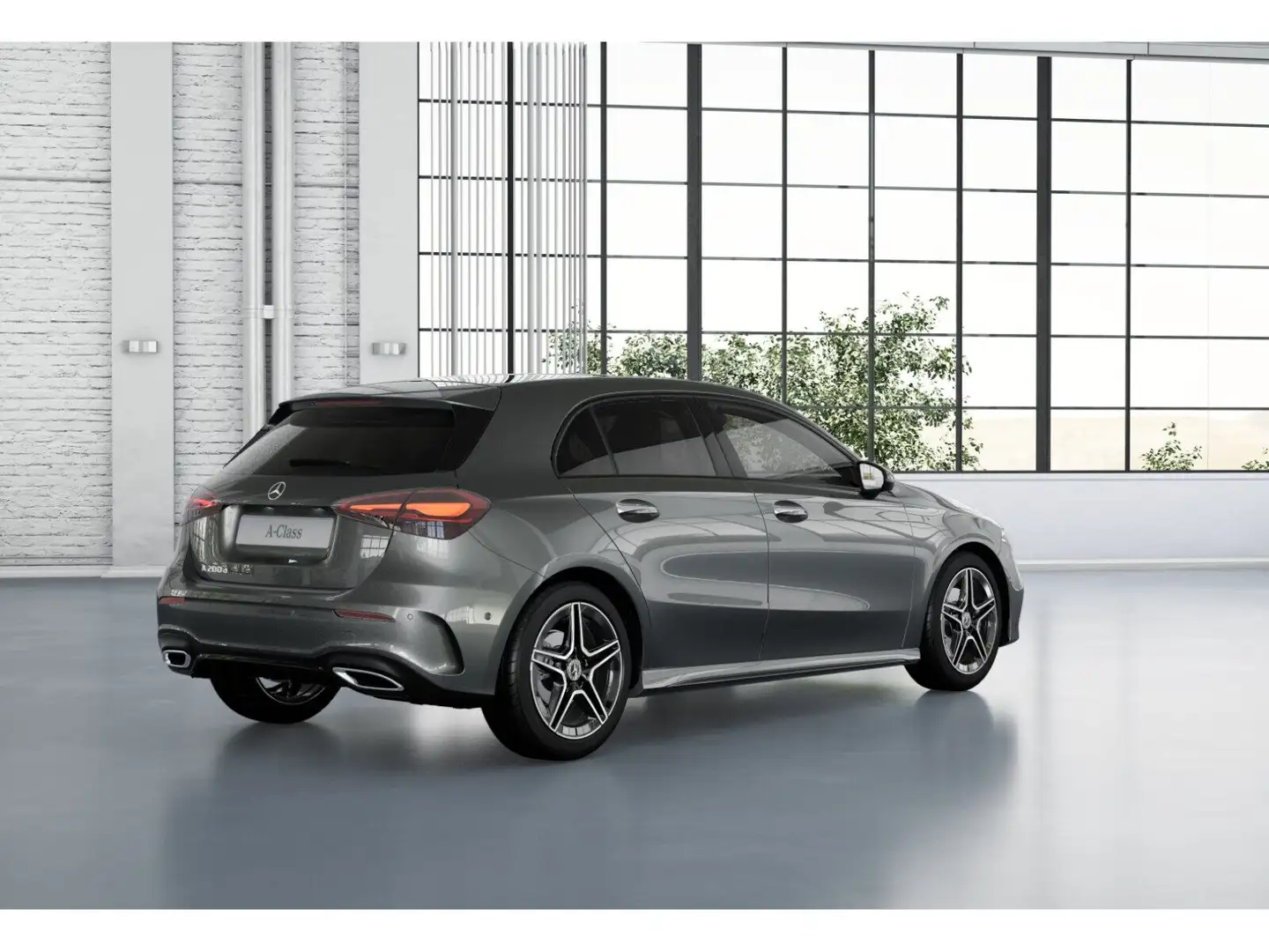 Mercedes-Benz A 200 d #AMG #STANDHZG #PANO #DISTRONIC #MEMORY Grau - 2