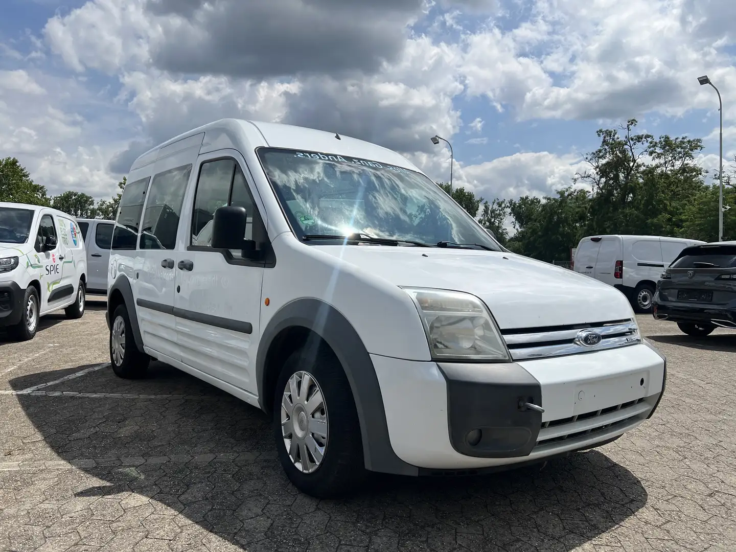 Ford Tourneo Connect LX Kombi lang -7sitzer anhänkuplung doppel Türen Weiß - 1