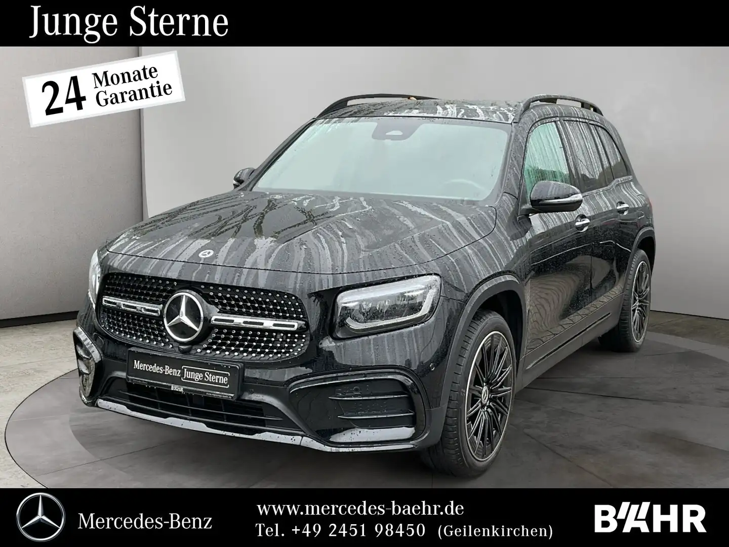 Mercedes-Benz GLB 200 GLB 200 d 4M AMG+Night/MBUX/LED/Pano/AHK/LMR20" Schwarz - 1