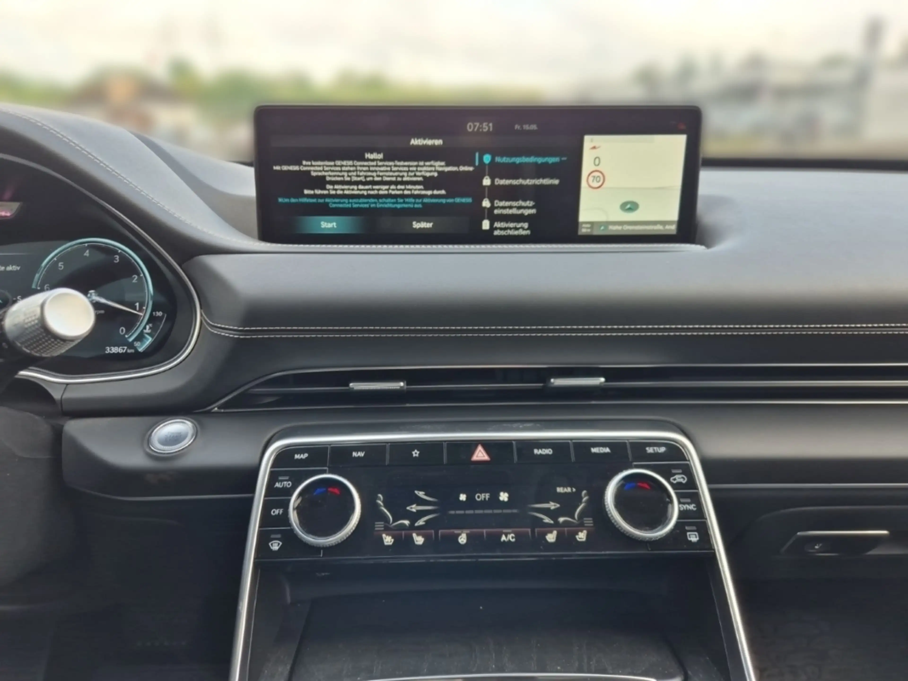 Genesis GV80 Luxus Plus 4WD HUD AD El. Fondsitzverst. Monitore — photo 10