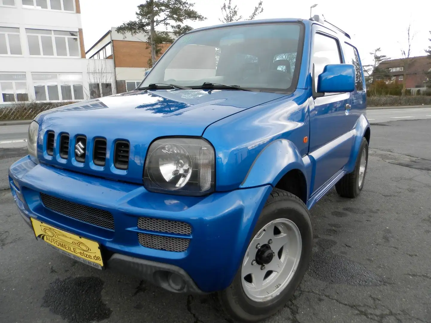 Suzuki Jimny 1.3 4WD Comfort*Nr.80*AHK*9-27 TÜV Blau - 2