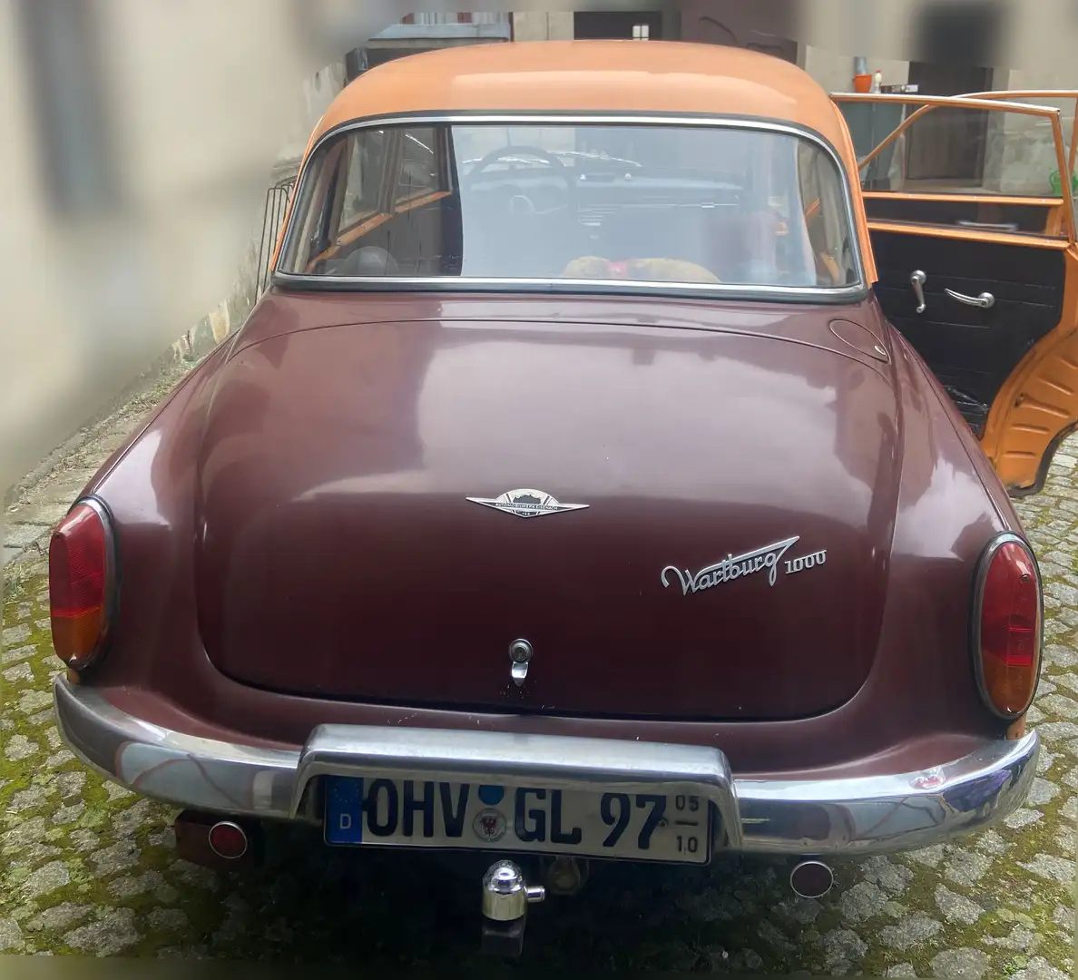 Wartburg 311 fahrb.TÜV 9/26,  viele Ersatzteile als Beigabe - 2