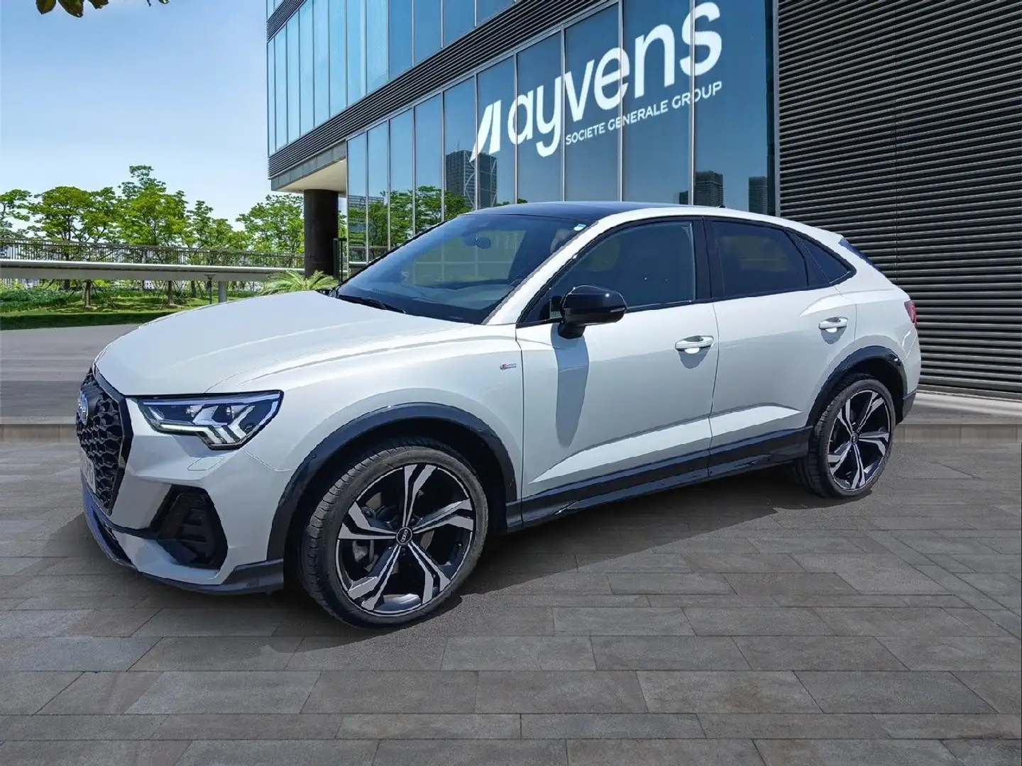 Audi Q3 Sportback 40 TDI Black line quattro S tronic 147kW Plateado - 1