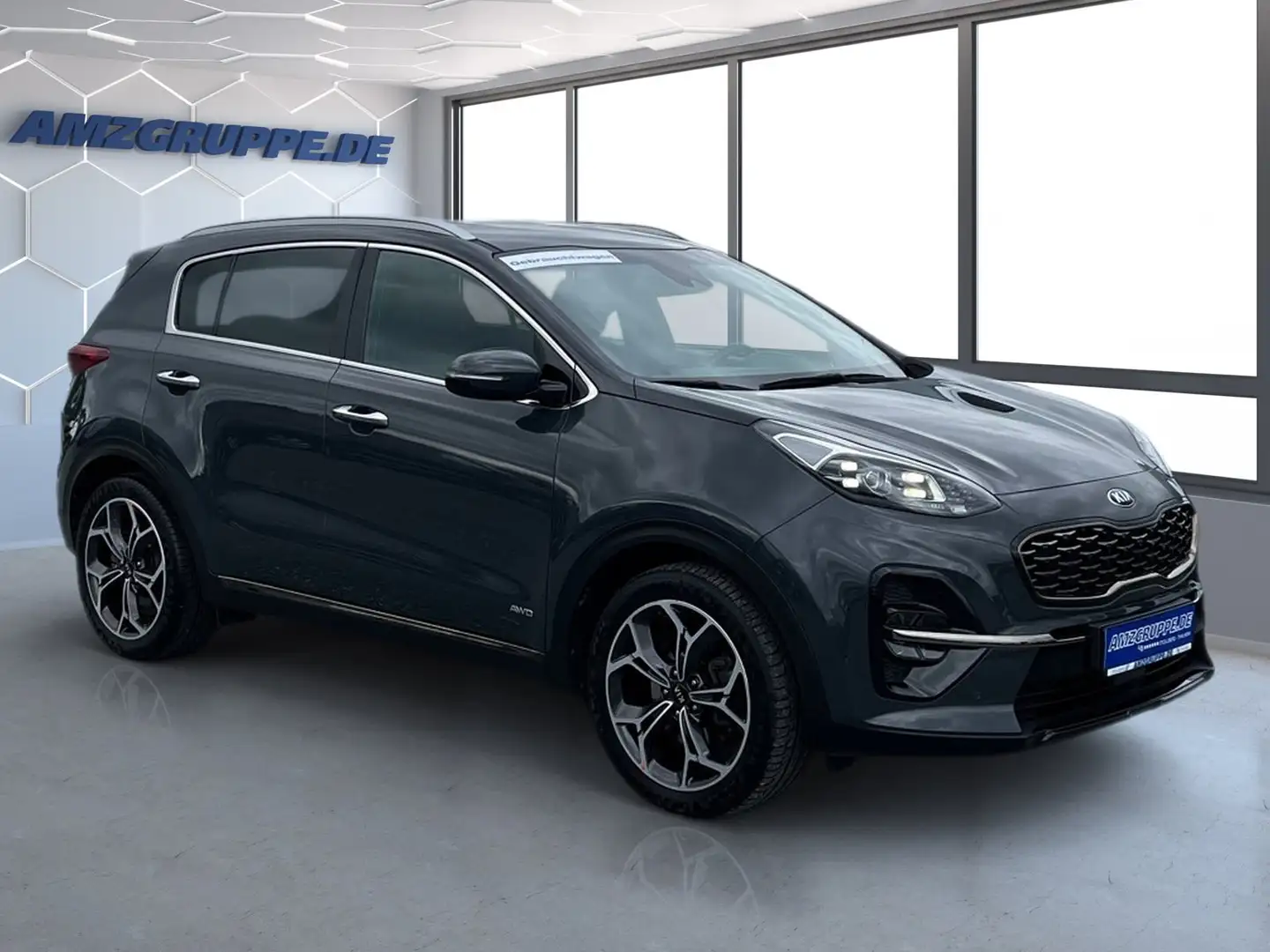 Kia Sportage 2.0 CRDI 4WD GT-Line LED+ACC+Kamera+Winterpak Grau - 2