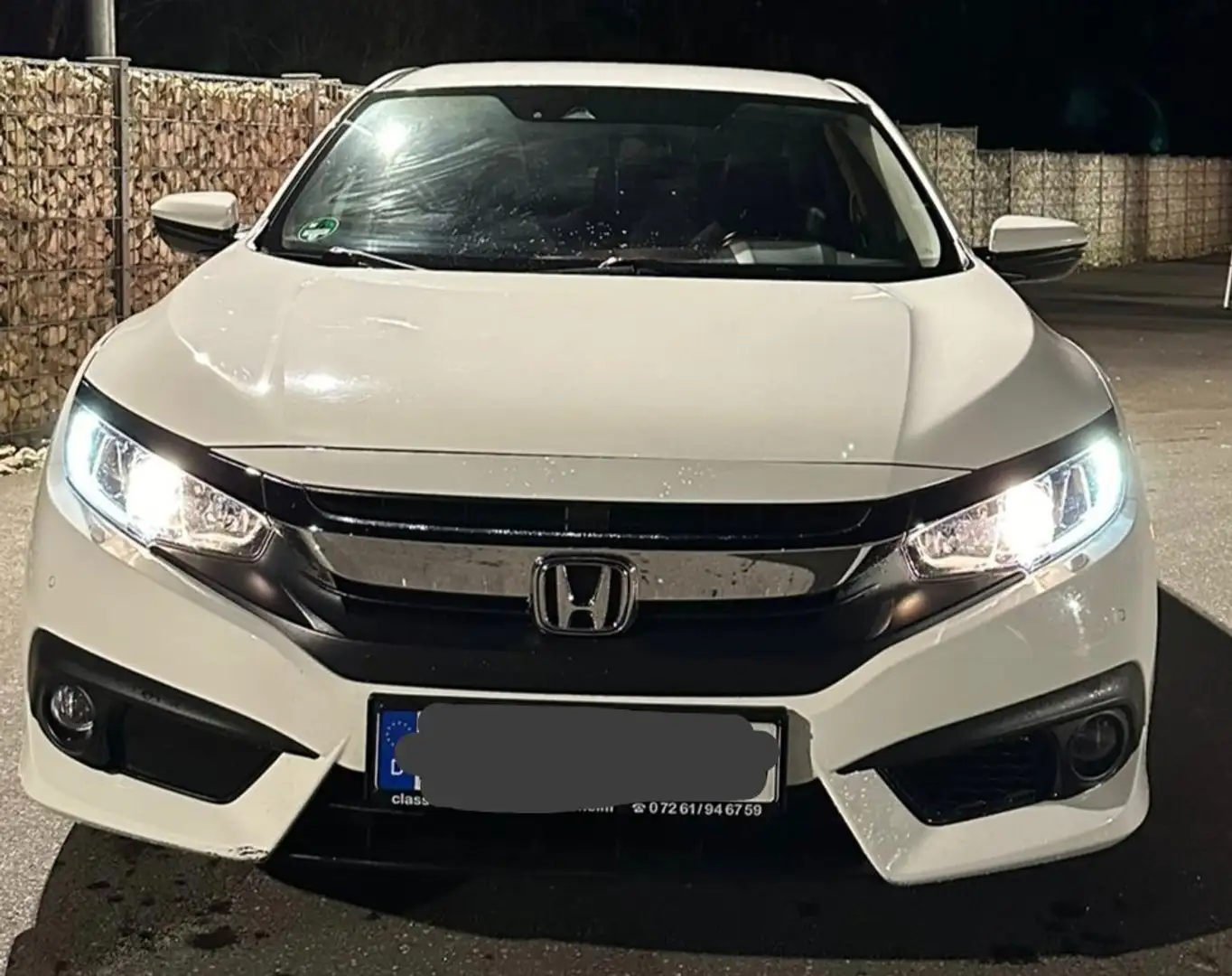 Honda Civic Civic 1.6 i-DTEC Atm. Elegance. Weiß - 2