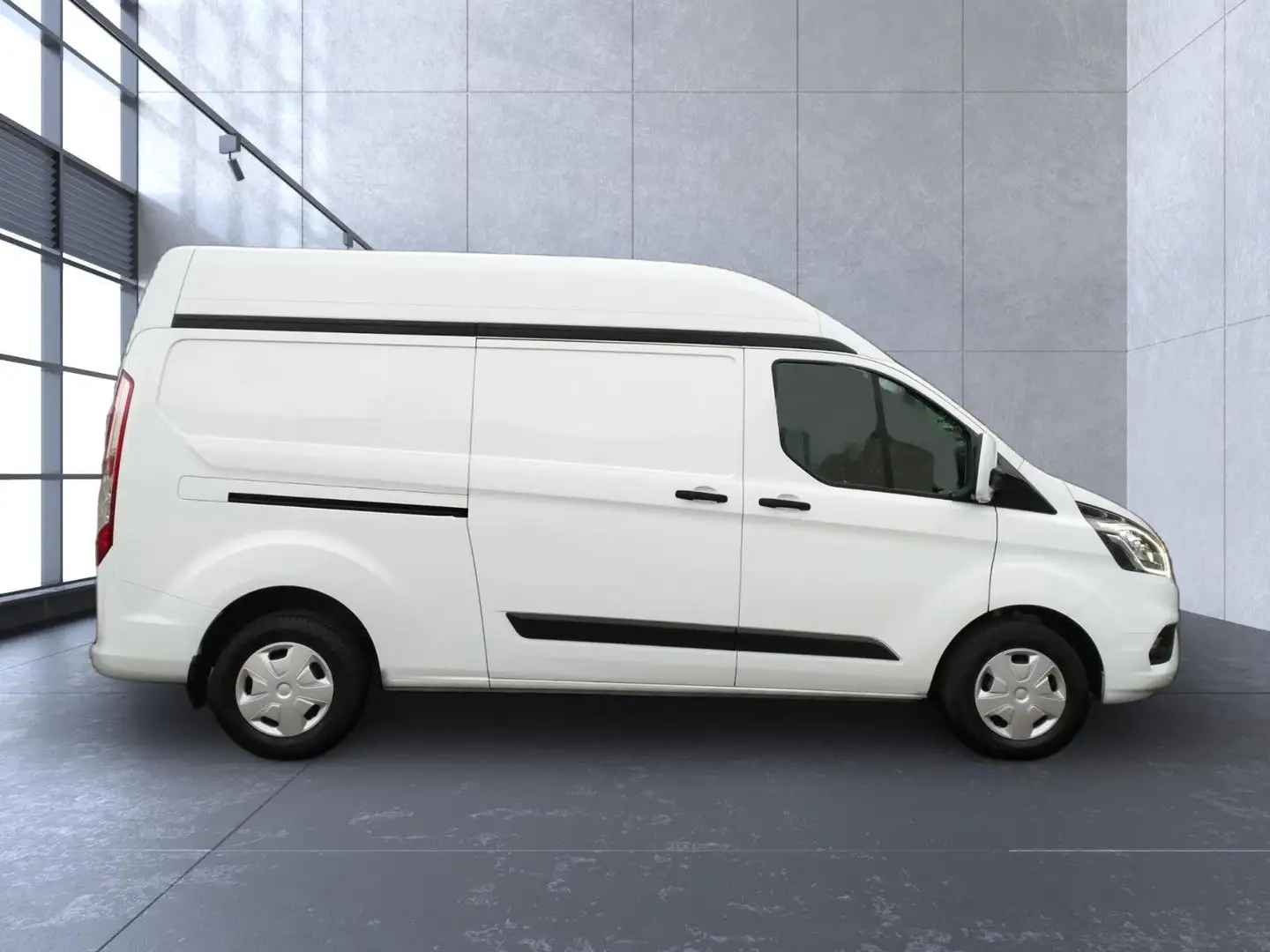 Ford Transit Custom Kasten 300 L2 H2 Trend*AHK*Klima* Blanc - 2