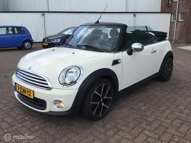 MINI One Cabrio 1.6 123001 km NAP NL AUTO winter prijs !!