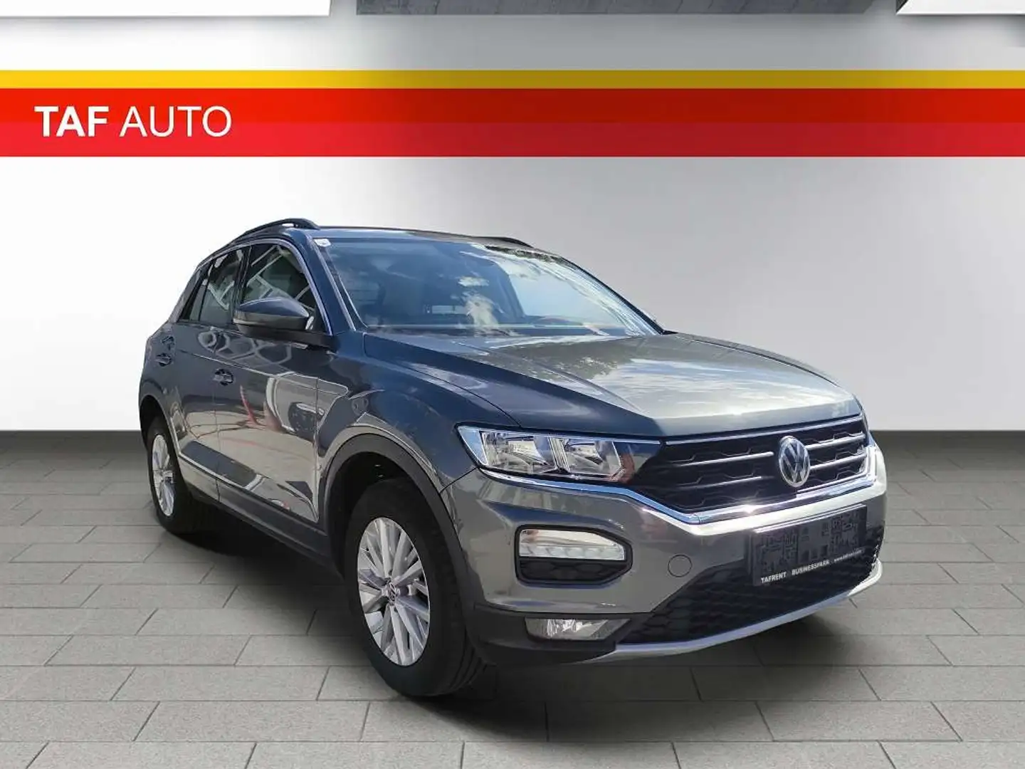 Volkswagen T-Roc 1,5 TSI DSG mit Sitzheizung und Multi.Lenkr. Grau - 1