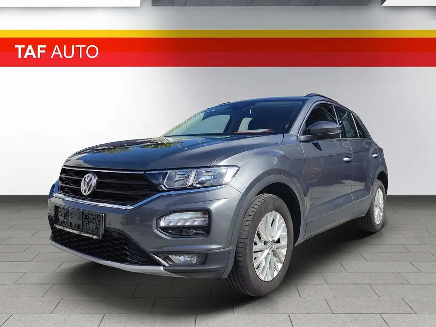 Volkswagen T-Roc 1,5 TSI DSG mit Sitzheizung und Multi.Lenkr. Grau - 2