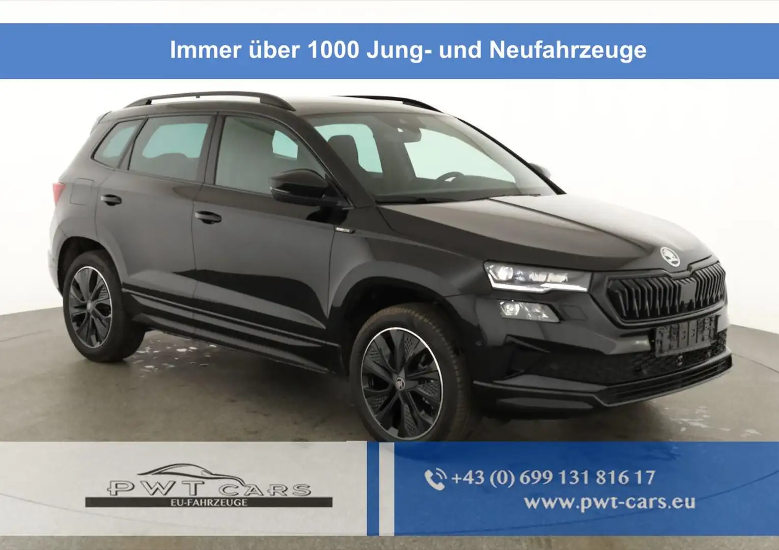 Skoda Karoq Sportline 4x4 2.0 TDI DSG Sportline, AHK, Navi,... Schwarz - 1