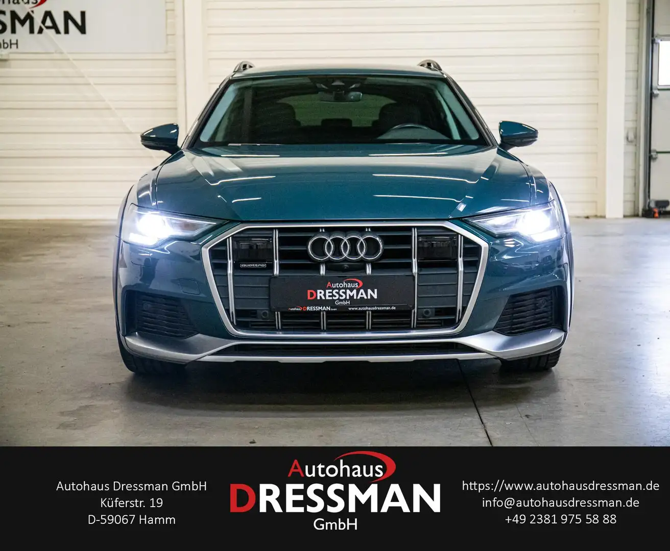 Audi A6 allroad 55 TDI ACC AHK VIRTUAL LEDER DSP 360° Grün - 2