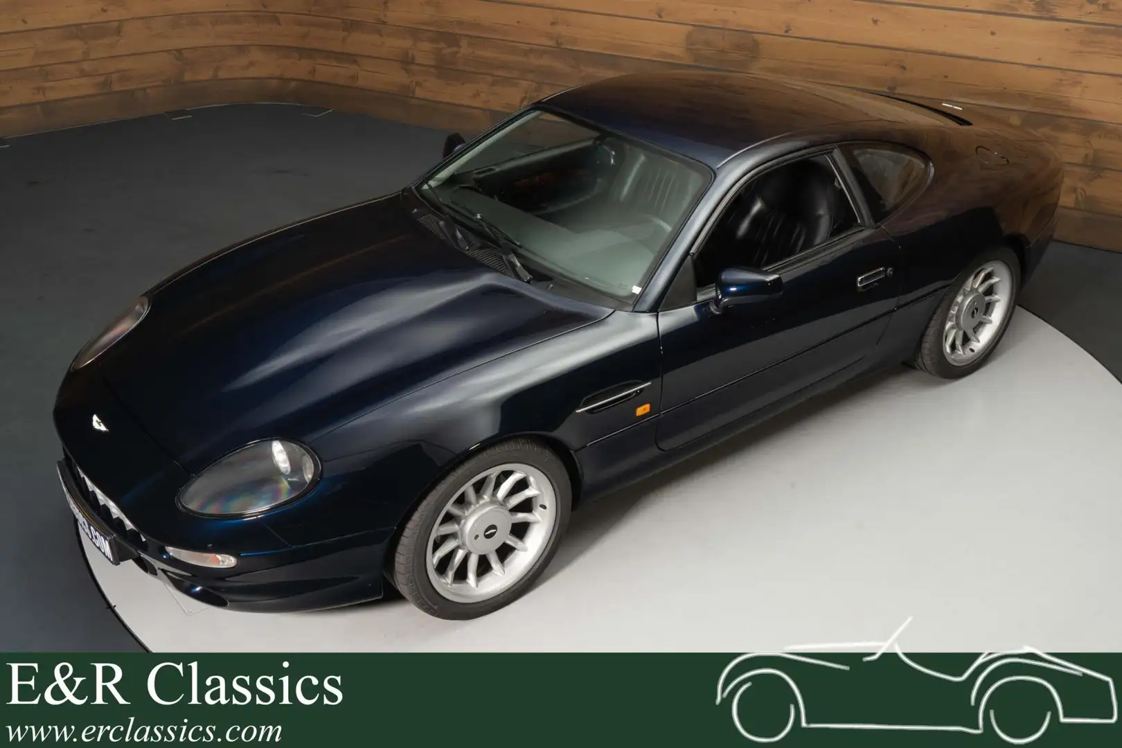 Aston Martin DB7 Coupe Синий - 1