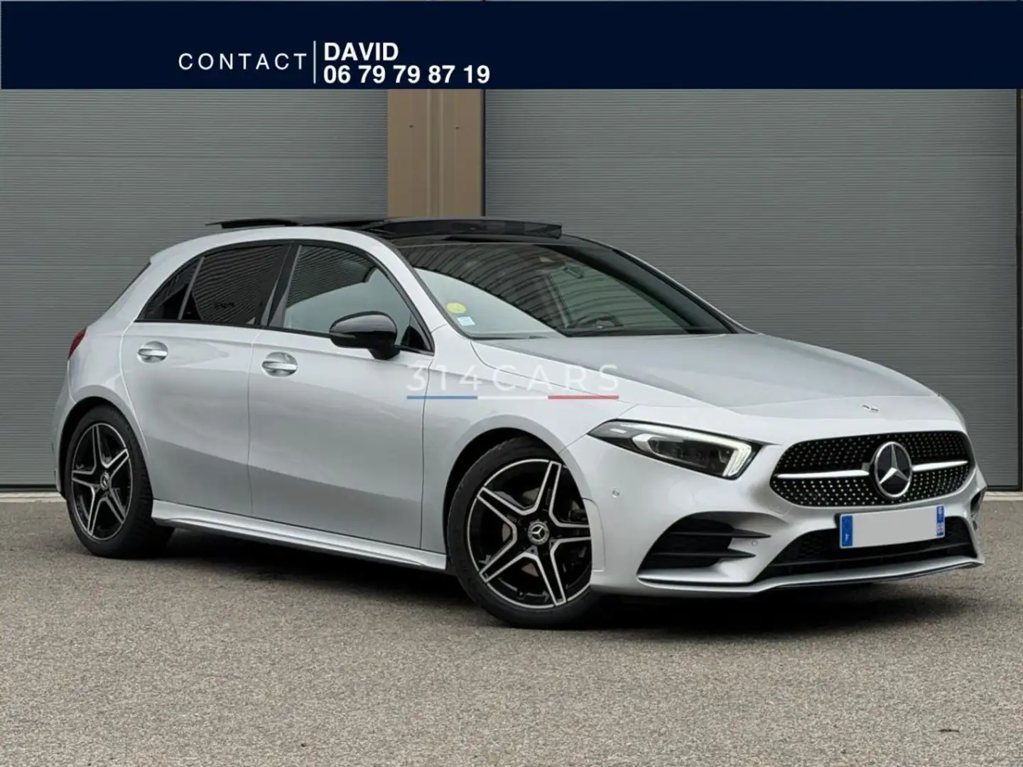 Mercedes-Benz A 150 A200d 150 cv - AMG Line Gris - 1