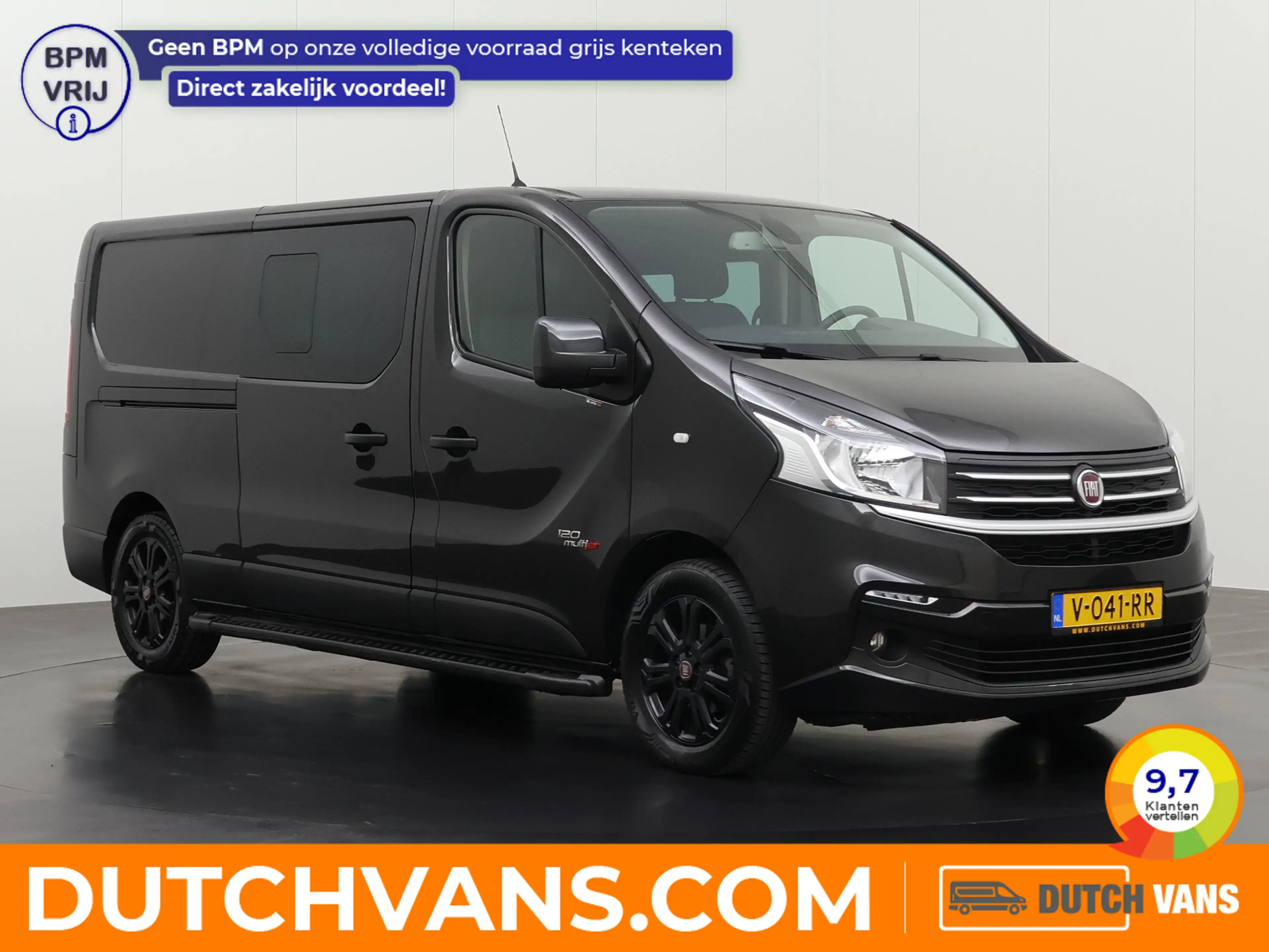 Fiat Talento 1.6 MJ Lang Dubbele Cabine 6-Persoons | 2xSchuifde