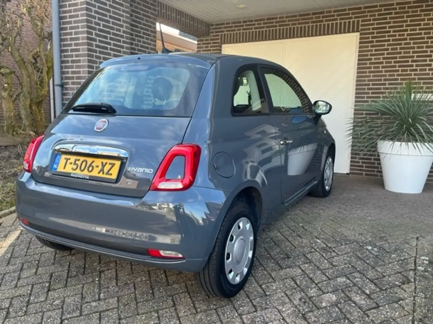 Fiat 500 500 1.0 Hybrid cult Grijs - 2