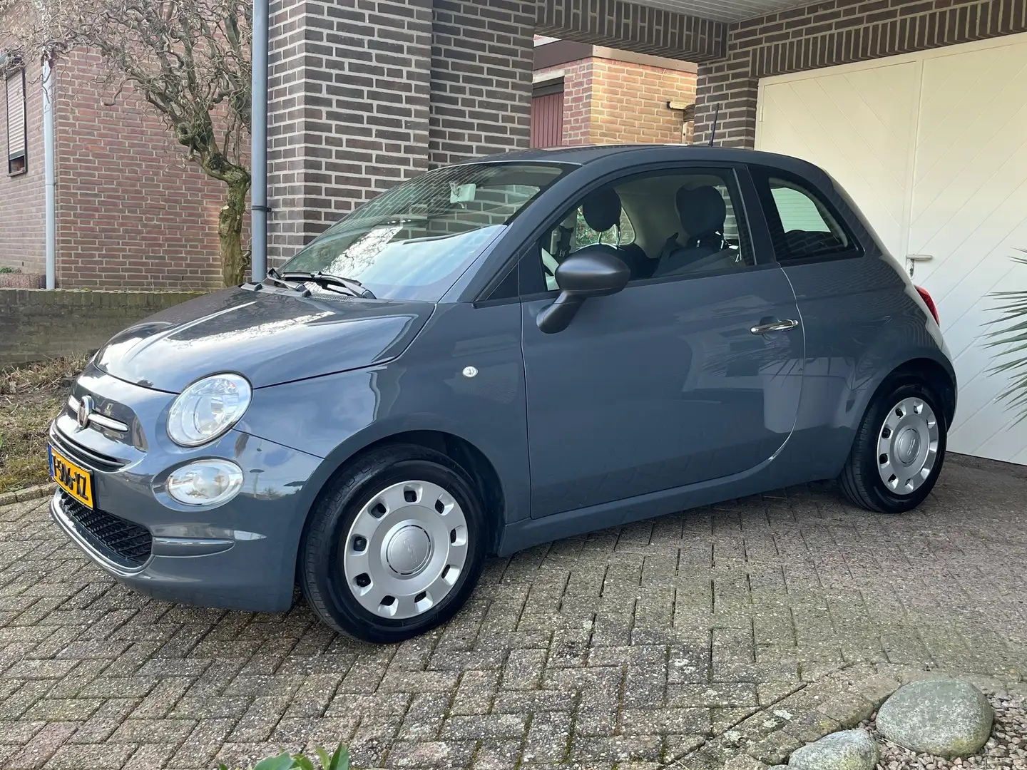 Fiat 500 500 1.0 Hybrid cult Grijs - 1