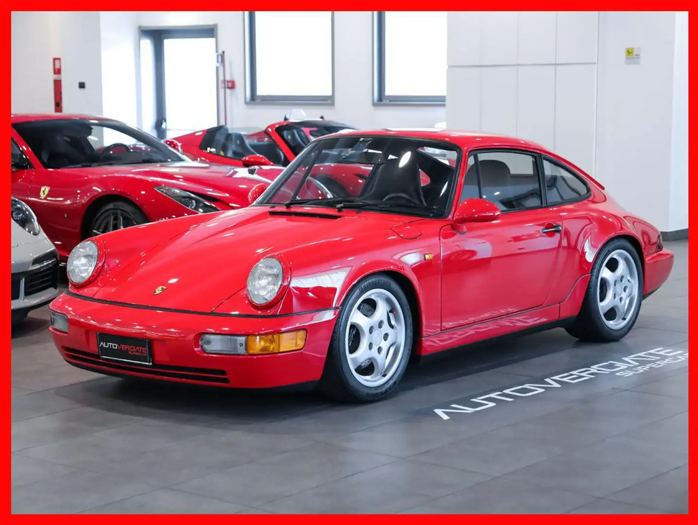 Porsche 964 Carrera RS UNI. PROP. - ITALIANA - ROSSA Rouge - 1