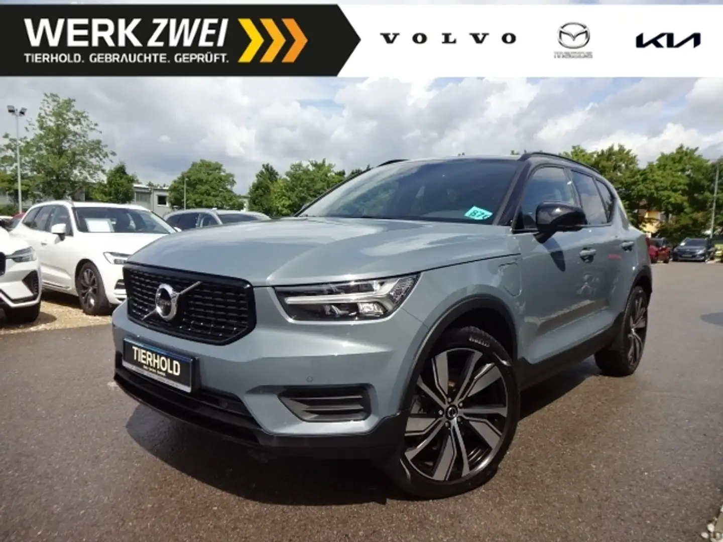 Volvo XC40 T5 R Design Plug-In 2WD AHK ACC HK 20" 360° Grigio - 1