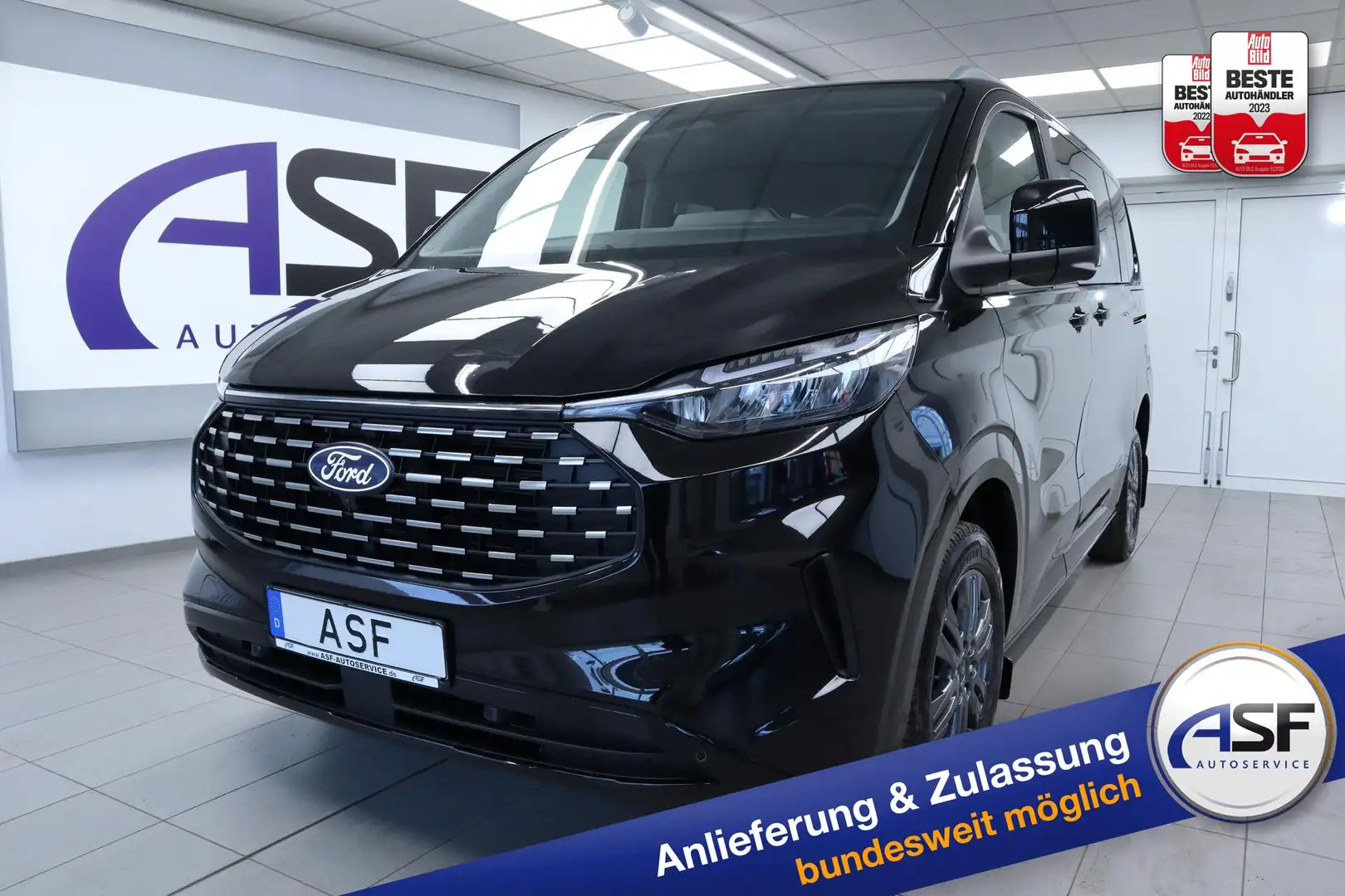 Ford Tourneo Custom L1 Titanium #8-Sitzer #ACC #KeyFree #Winter-P. ... Noir - 1