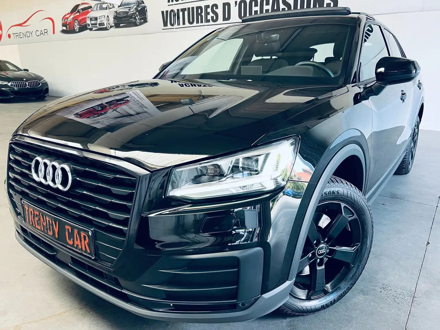 Audi Q2 1.4 TFSI c.o.d Sport S tronic+TOE+LED+GARANTIE Zwart - 1