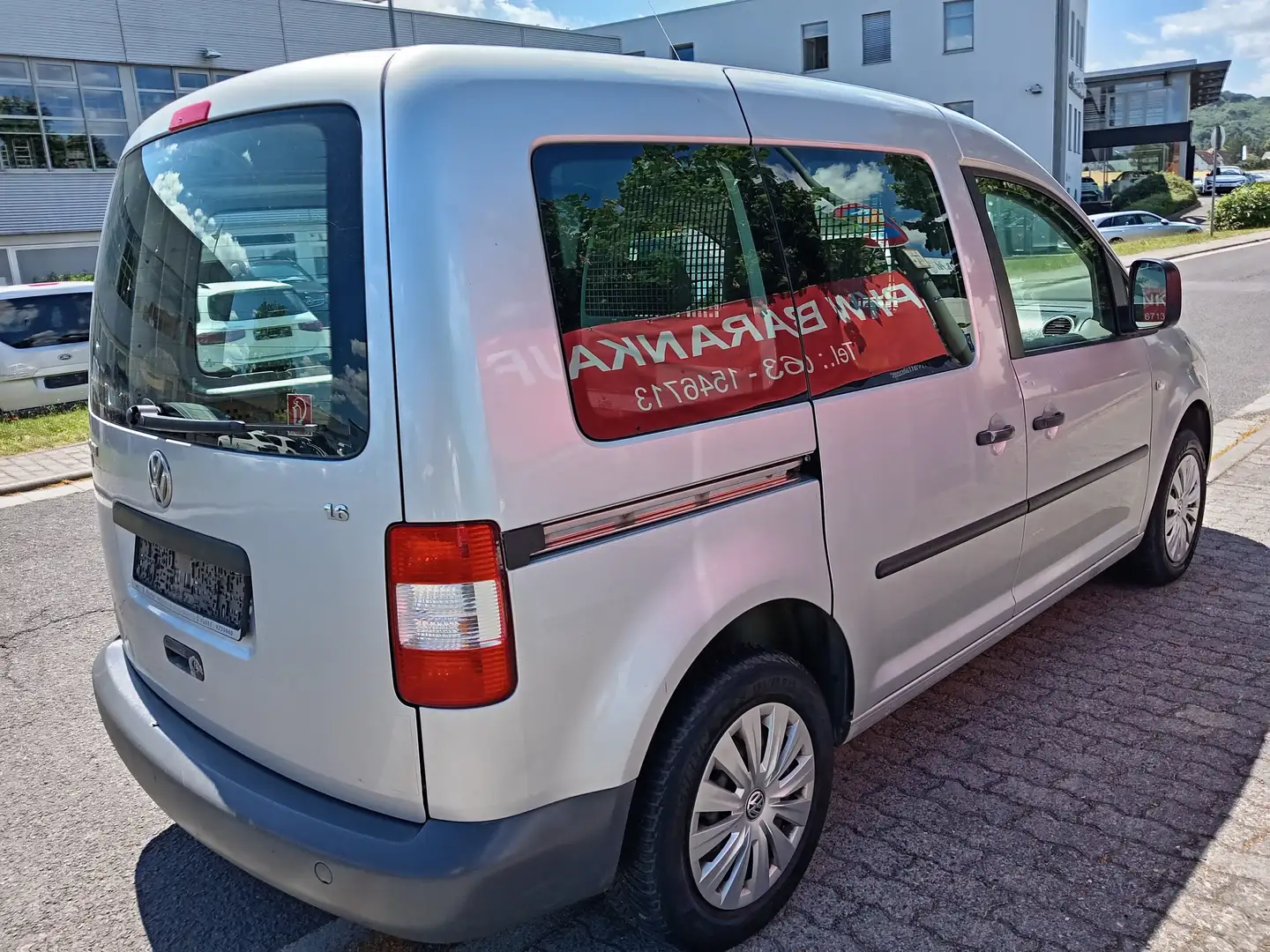 Volkswagen Caddy Kasten 1.6,Klima**TÜV 11/2026 Argent - 1