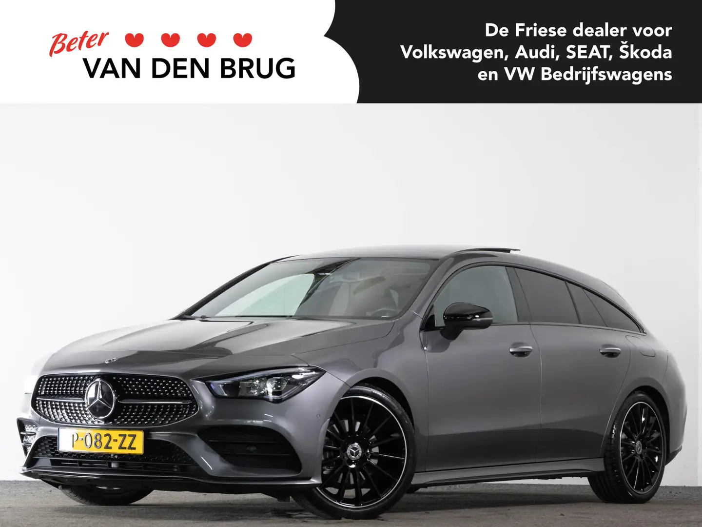 Mercedes-Benz CLA 180 Shooting Brake AMG Line 136pk AUTOMAAT | Panoramad Grijs - 1