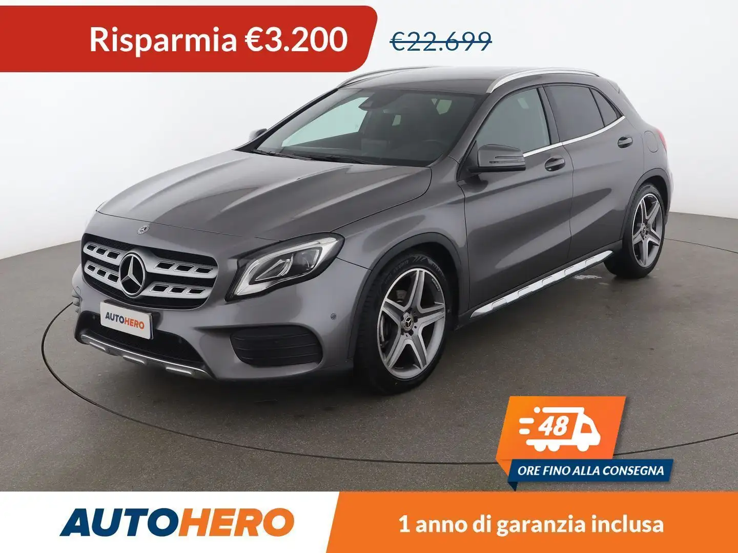 Mercedes-Benz GLA 200 GLA 200 d Premium Automatic Grigio - 1
