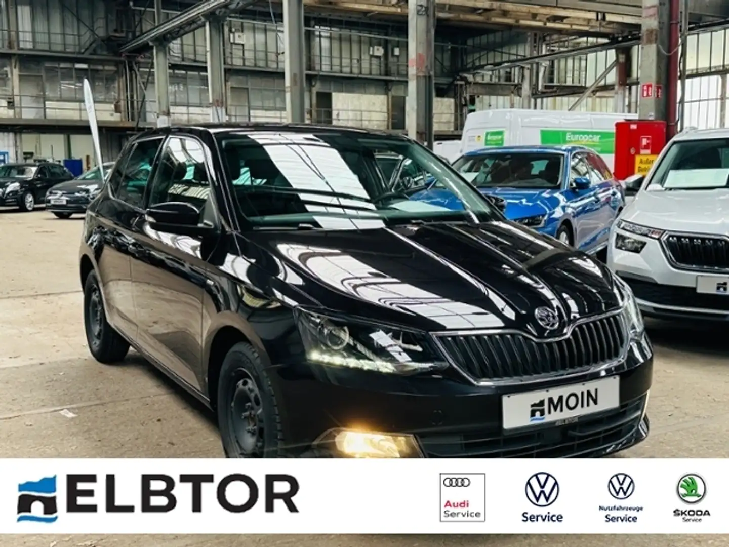 Skoda Fabia III Clever 1.0 MPI 55kW KLIMA SHZ BLUETOOTH Schwarz - 1