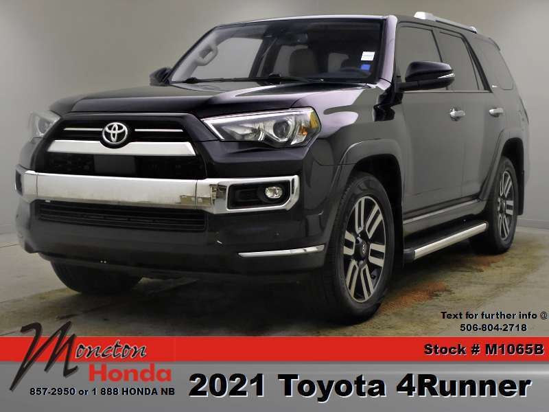 Black 2021 Toyota 4Runner SUV / Crossover All-Wheel Drive Automatic
