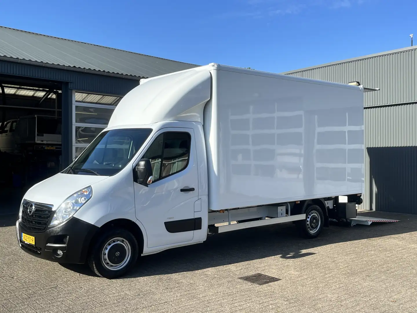 Opel Movano 2.3 CDTI 146pk 750kg laadklep Zijdeur Airco cruise Blanc - 2