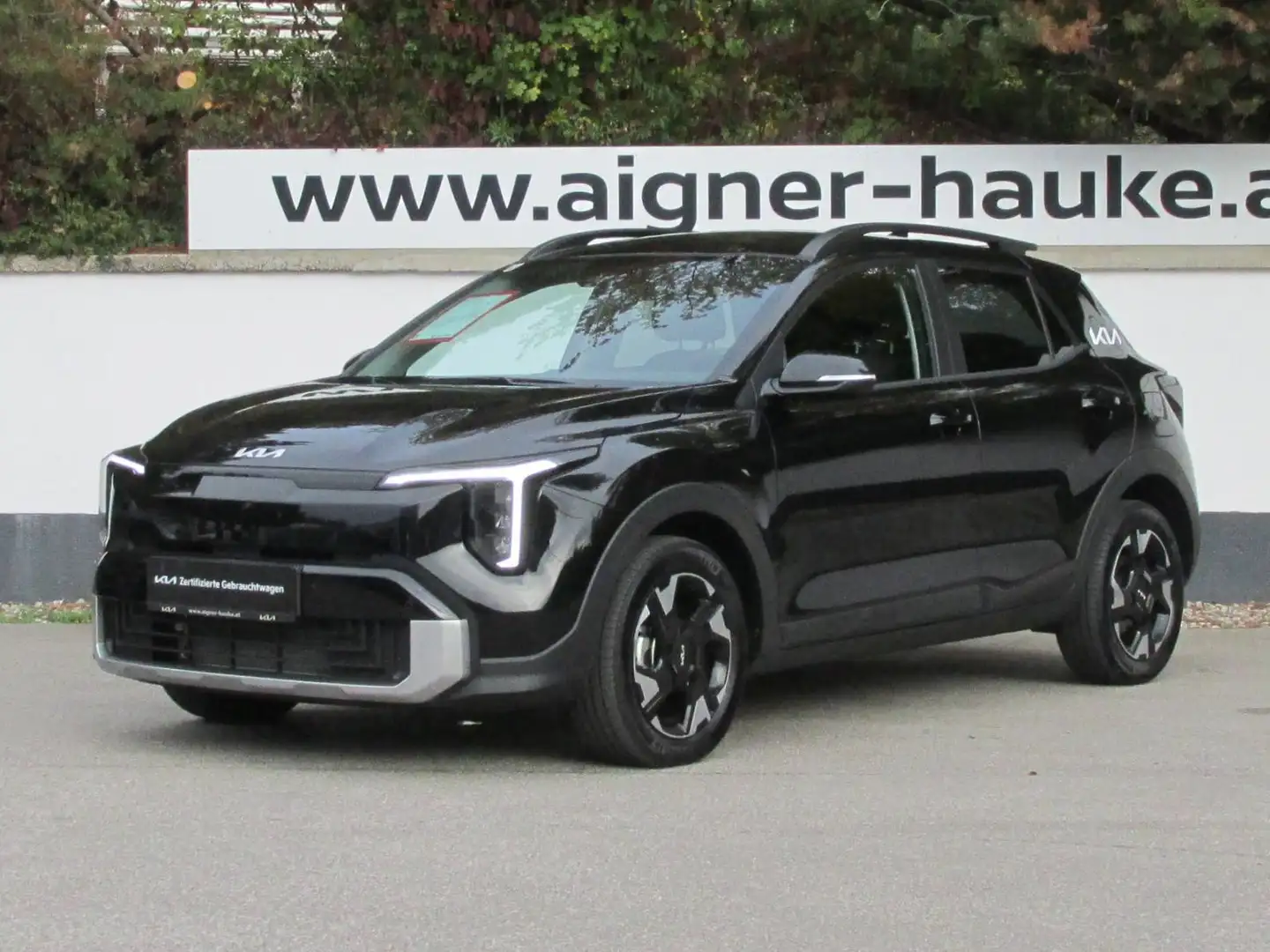 Kia Stonic 1,0 TGDI GPF 48V MHEV Silber DCT7 Schwarz - 1