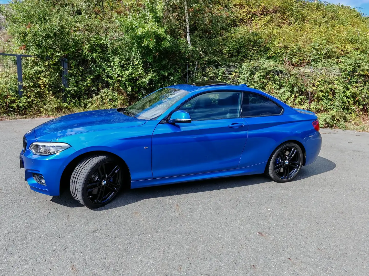 BMW 220 220i Coupe Aut. M Sport GSHD H&K LED Navi Prof DAB Albastru - 2