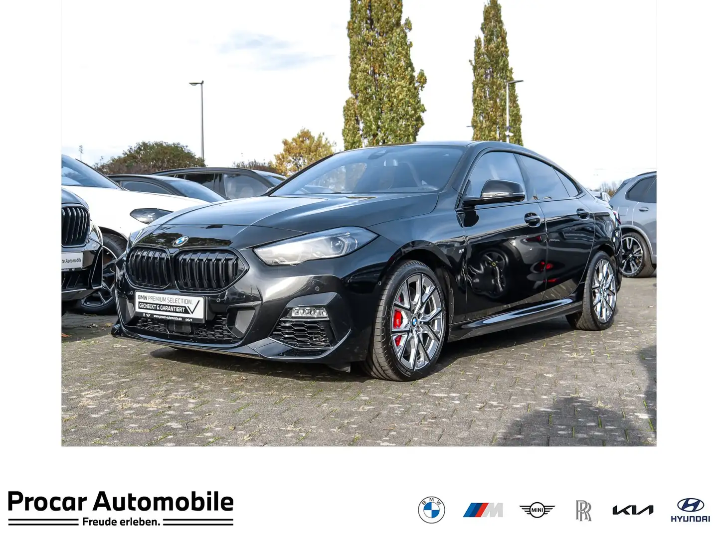BMW 220 i Gran Coupé M Sport HUD PANO ACC RFK NAVI Schwarz - 1