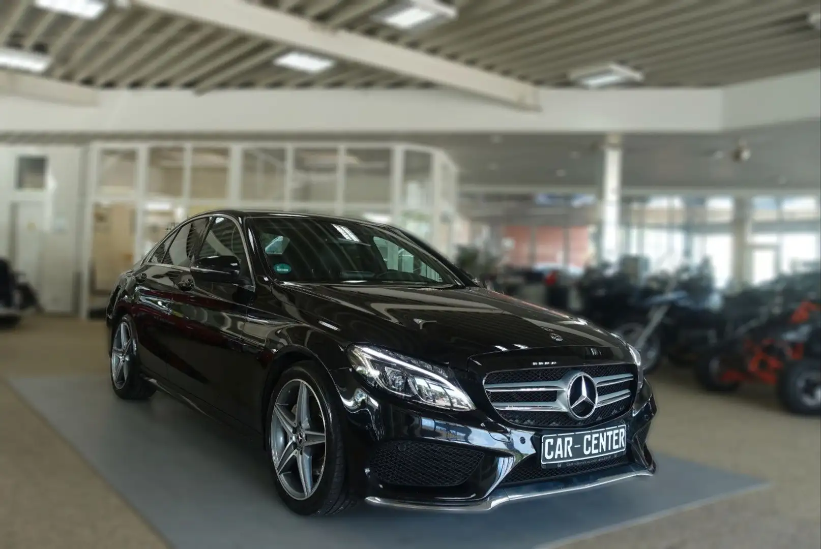 Mercedes-Benz C 200 CGI Lim. AMG Line; NAV LED SHZ KAM SunSet Noir - 1