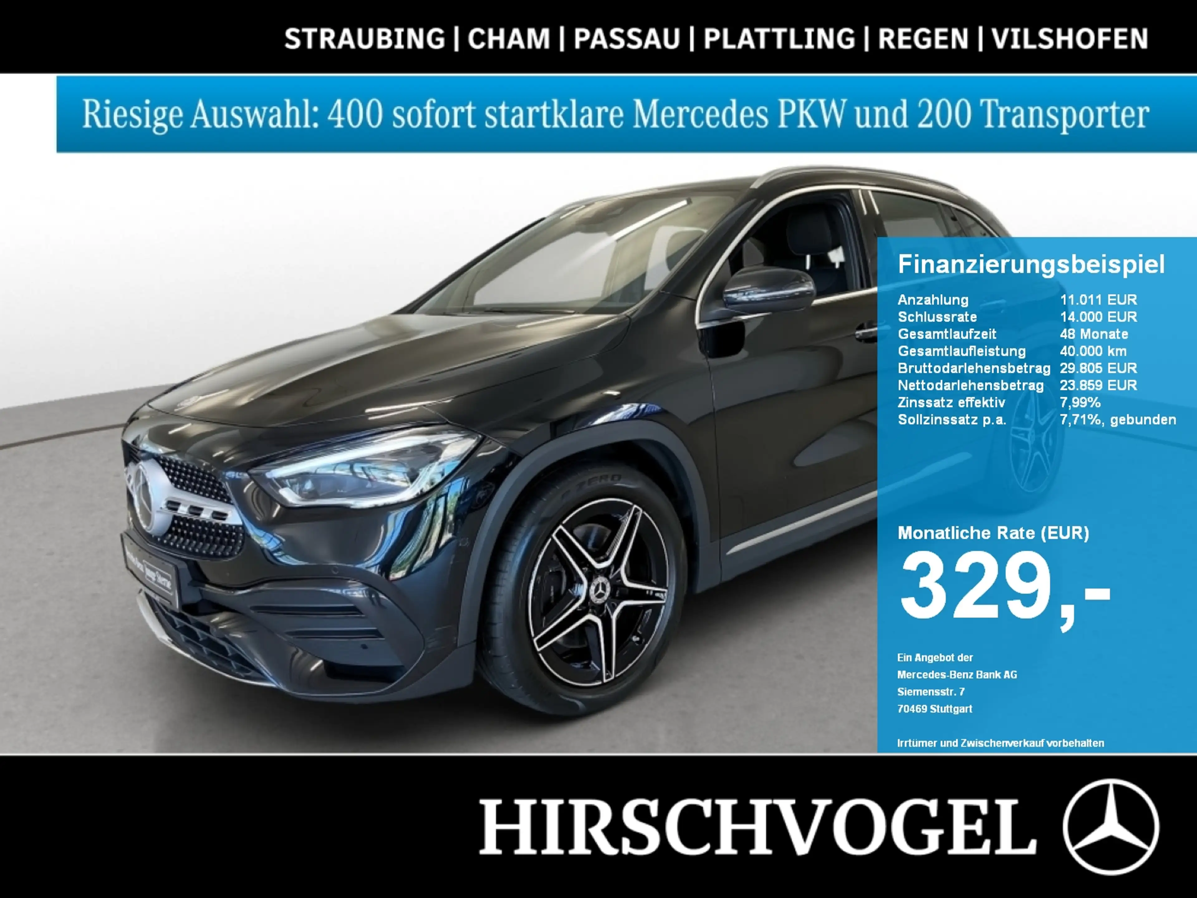 Mercedes-Benz GLA 220 d 4M AMG-Line+AHK+DISTRON+HUP+KEYLESS-GO