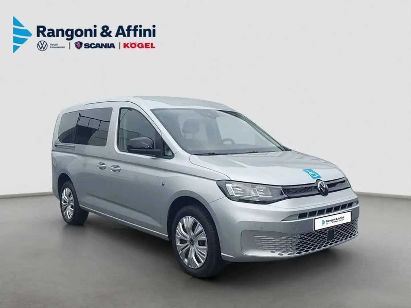 Volkswagen Caddy Pianale Ribassato 2.0 TDI 102 CV Space Maxi Silber - 1