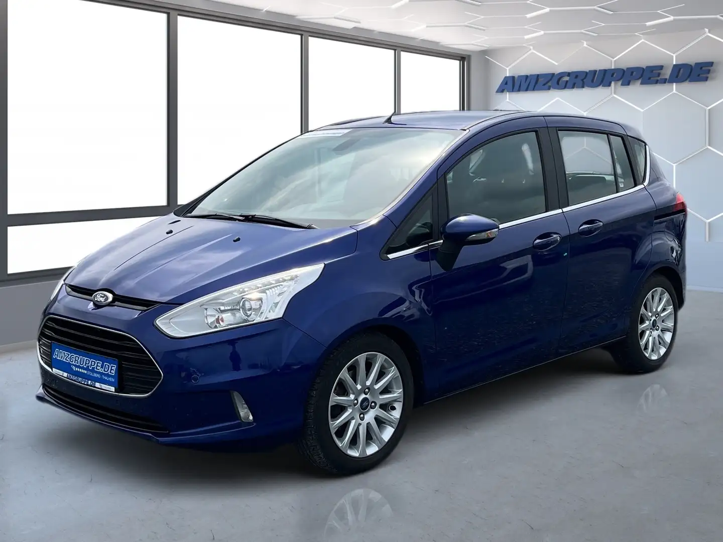Ford B-Max Titanium 1.0 EB PDC+Winterpaket+Tempomat Bleu - 1