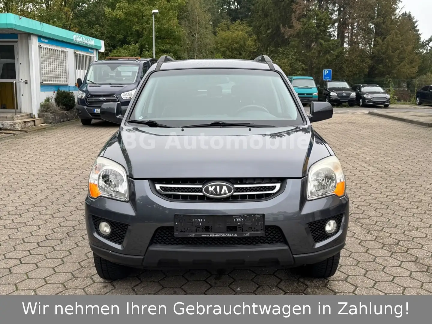 Kia Sportage 2.0 CVVT 2WD Attract*Klima*TÜV*Leder* Gris - 2