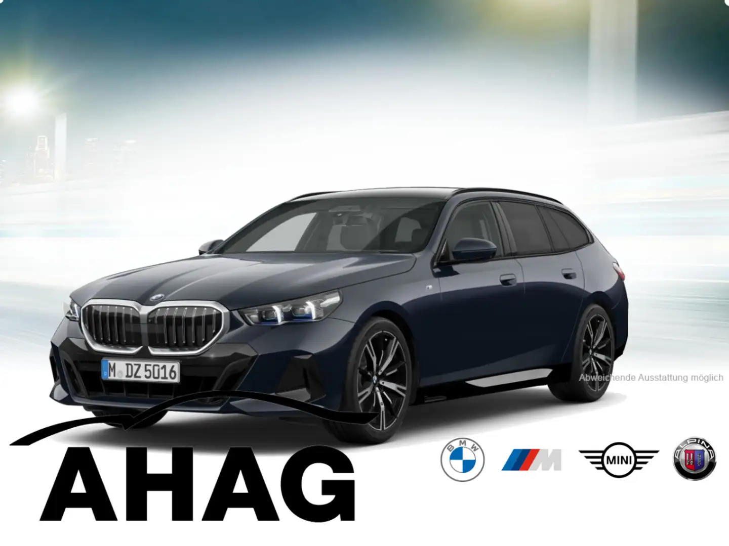 BMW 520 d xDrive Touring M Sportpaket Komfortsitze Schwarz - 2