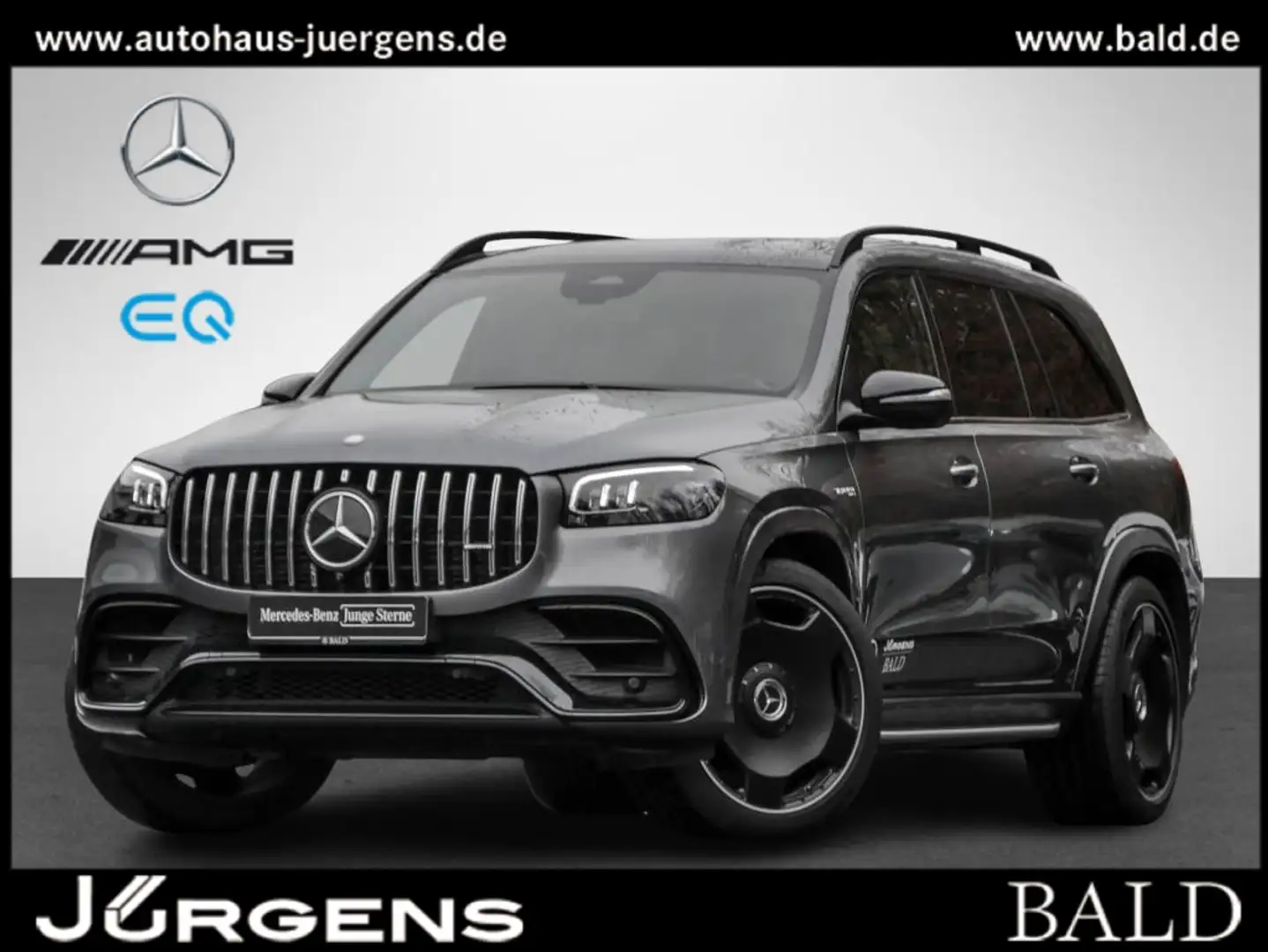 Mercedes-Benz GLS 63 AMG 4M+ ILS/Pano/AHK/Burm/Memo/Night/23" Grau - 1