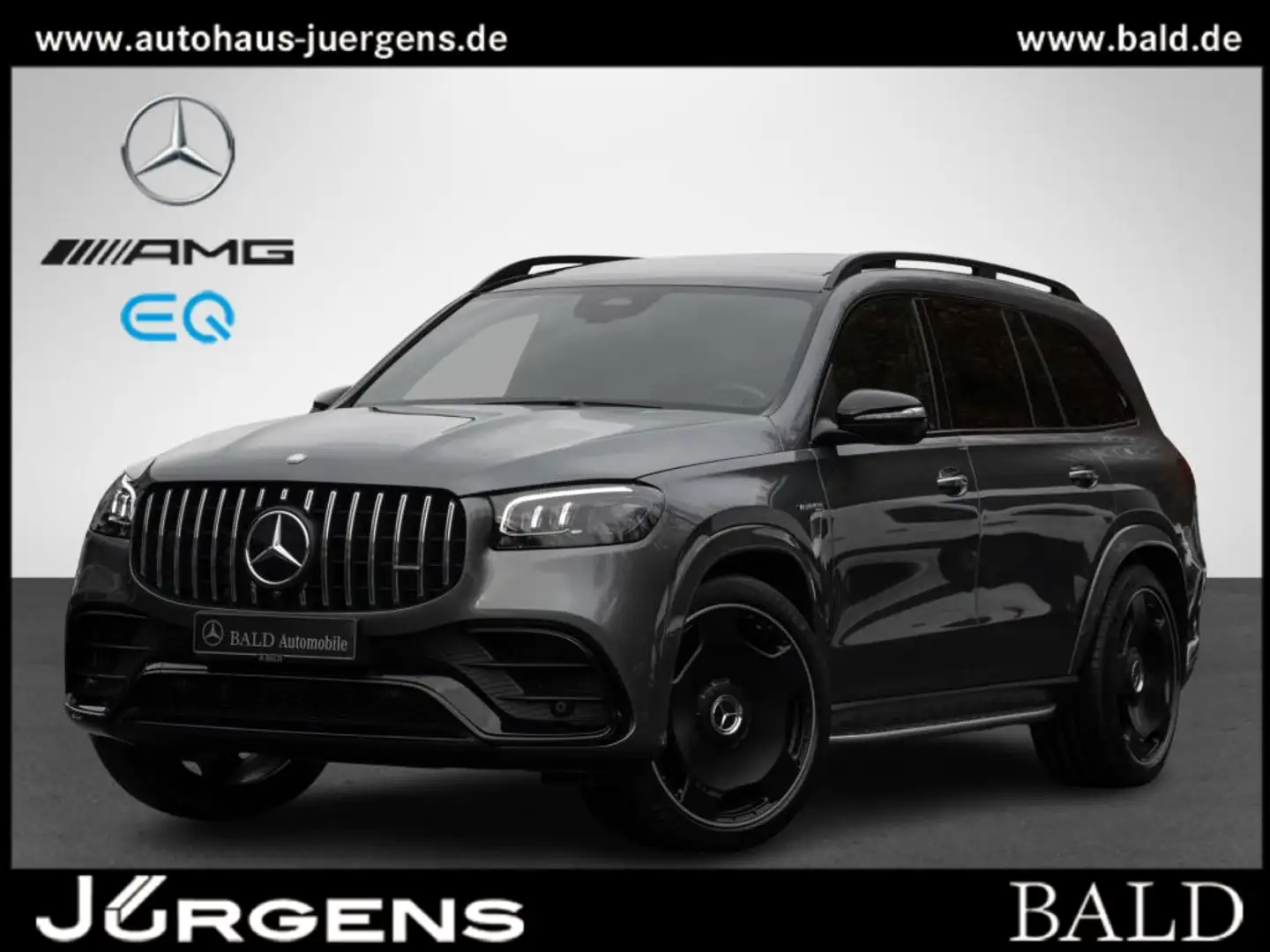 Mercedes-Benz GLS 63 AMG 4M+ ILS/Pano/AHK/Burm/Memo/Night/23" Grigio - 1
