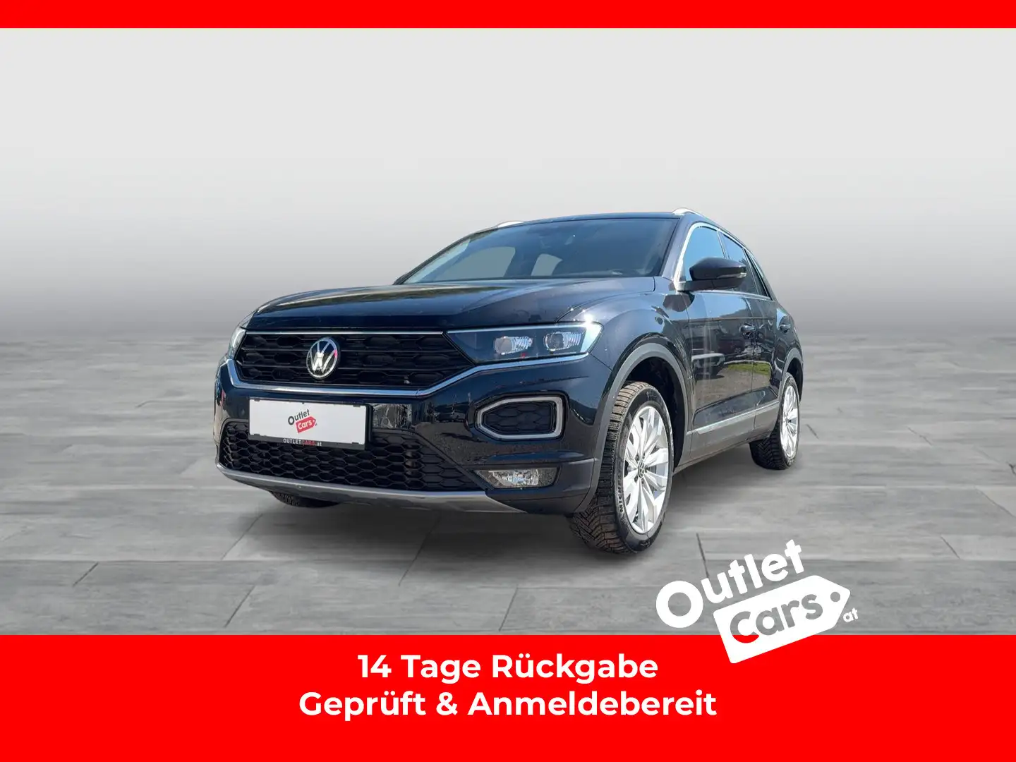 Volkswagen T-Roc Sport TDI 4MOTION DSG Schwarz - 1