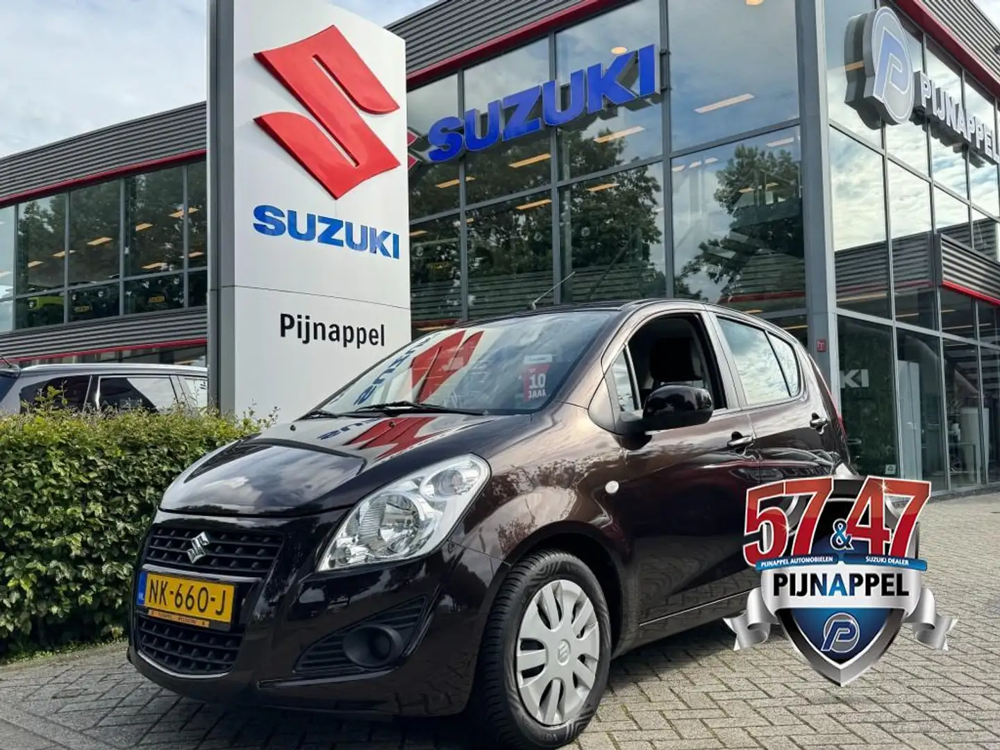 Suzuki Splash 1.2 Comfort AUTOMAAT 5-deurs Airco Braun - 1