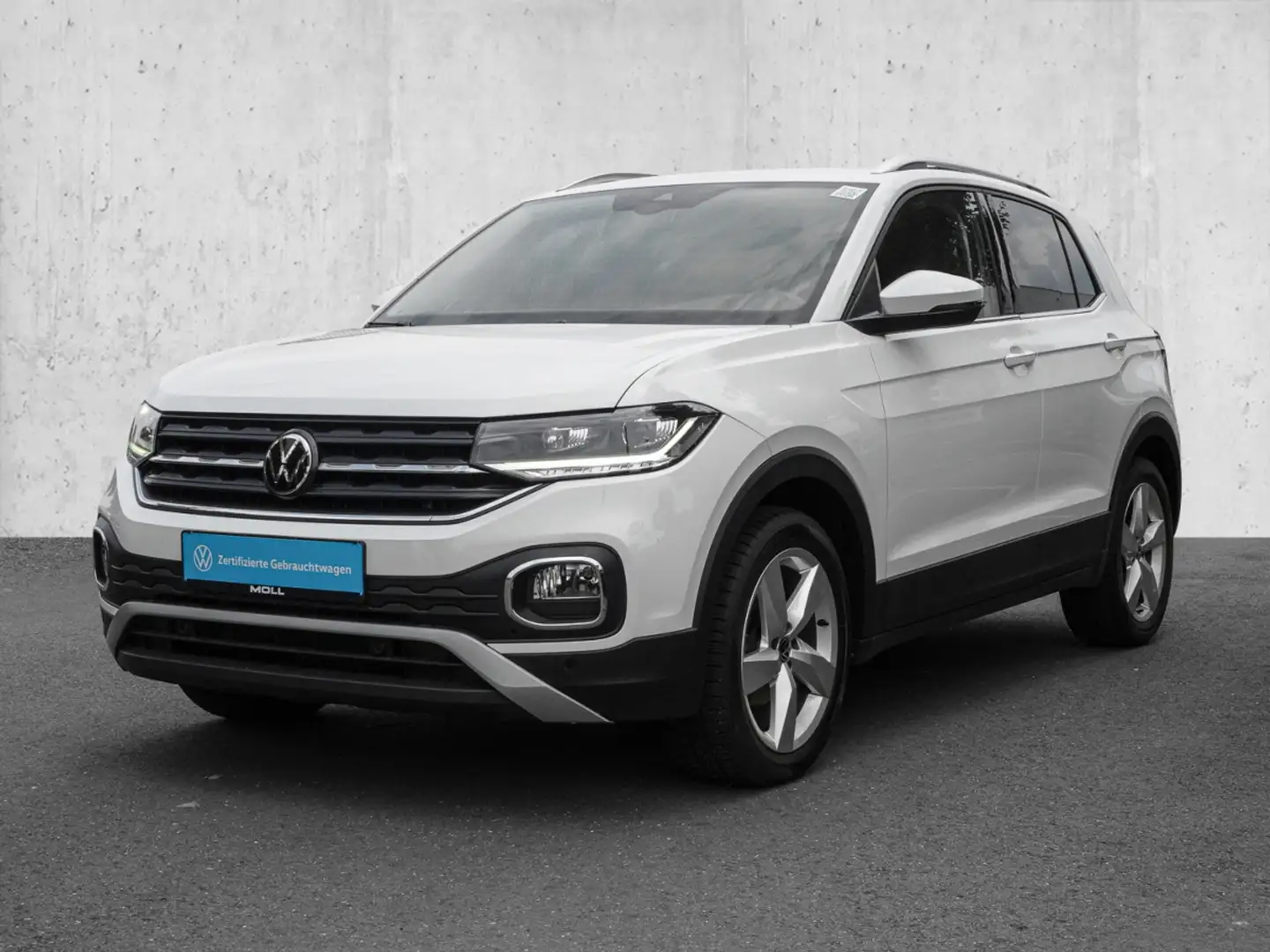 Volkswagen T-Cross 1.0 TSI Style LM LED FLA PDC SPURH SHZ Fehér - 2