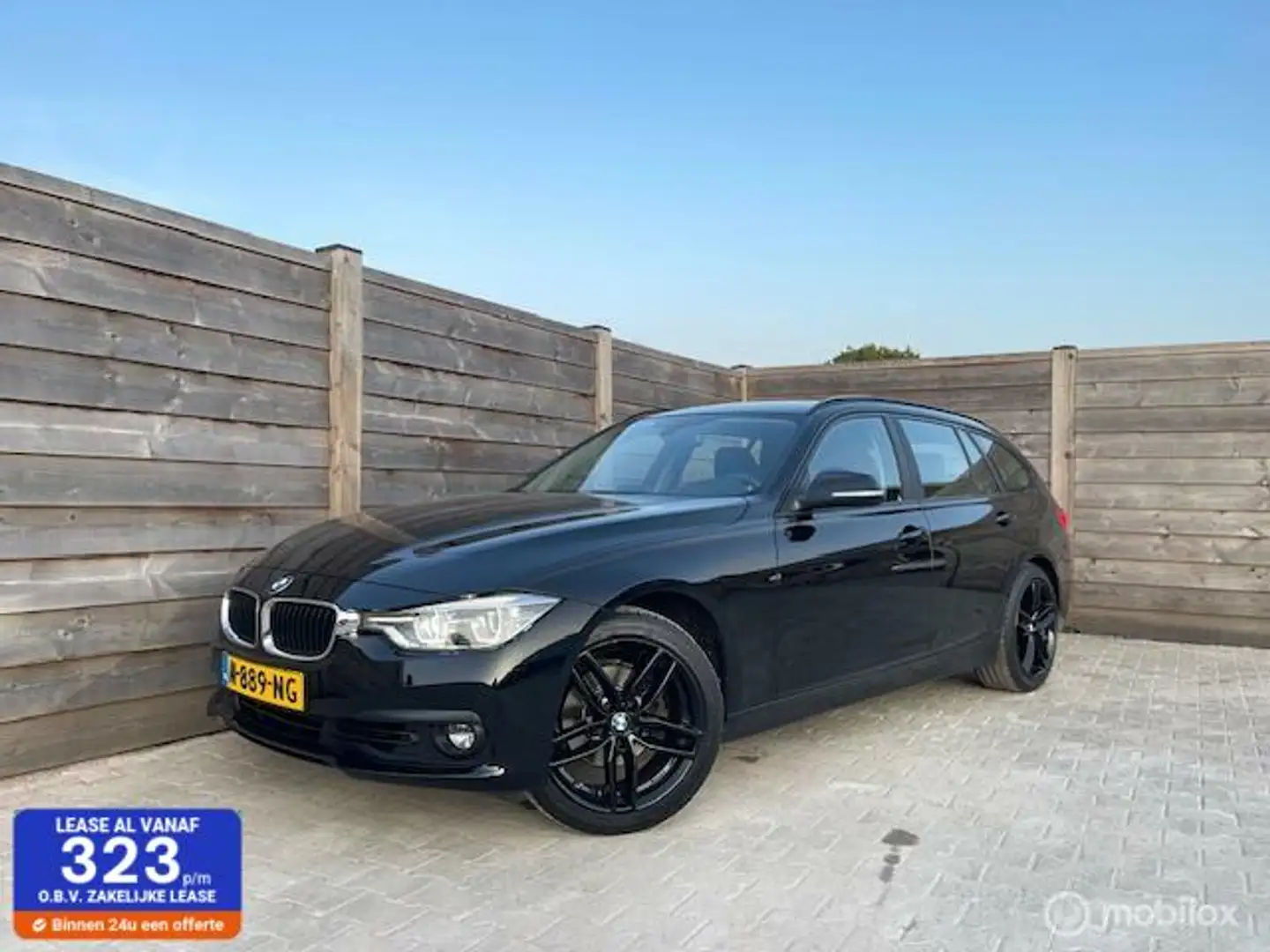 BMW 320 3-serie Touring 320i High Executive Led-Navi Zwart - 1