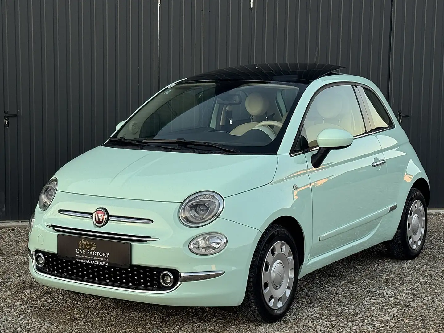 Fiat 500 ECO 1,2 69 Lounge Grün - 1